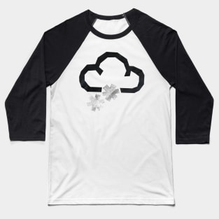 Snow cloud Baseball T-Shirt